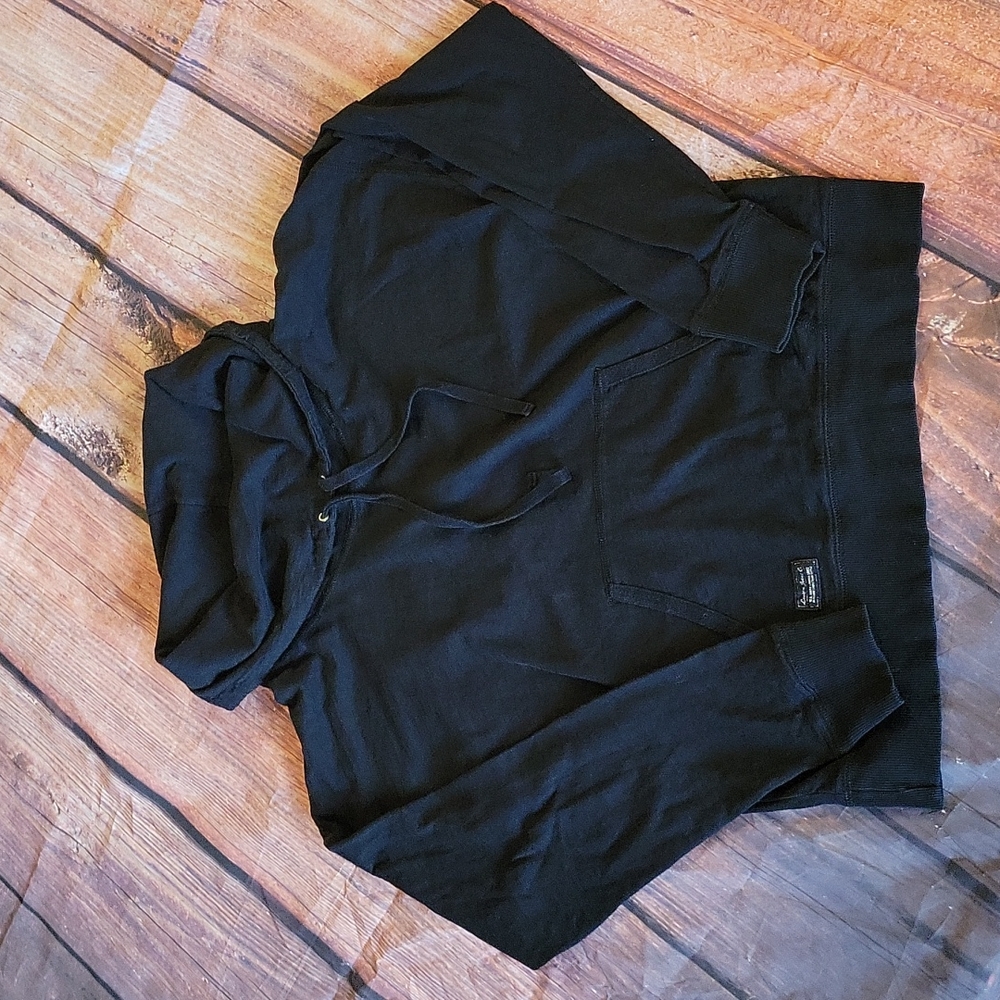 Lauren jeans co.- baggy neck hoodie look